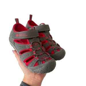 Mountain Warehouse Kids' Red and Gray Adventure Sandals